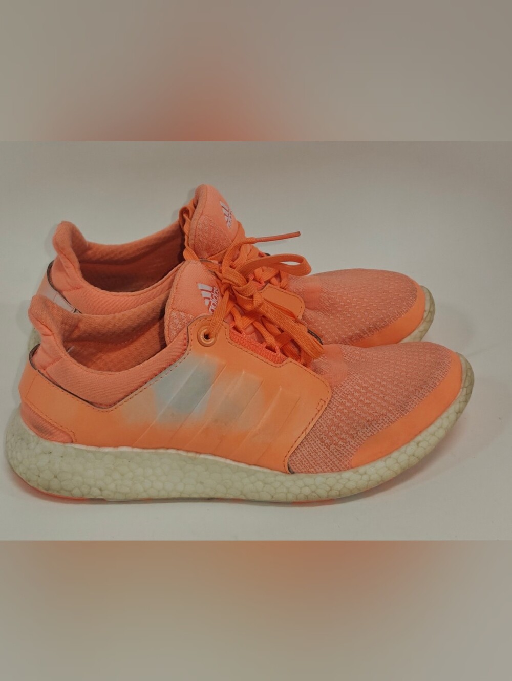 Adidas UltraBoost 21 Women’s Size 7 Acid Orange Running Shoes Sneakers